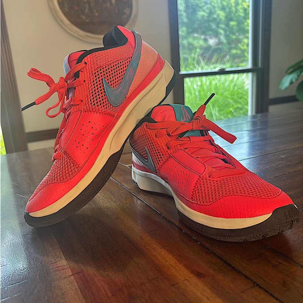 ✔️ Nike Ja 1 Fuel Ember Glow Sneakers | 🛍️ Like New | 👟 Size 7.5